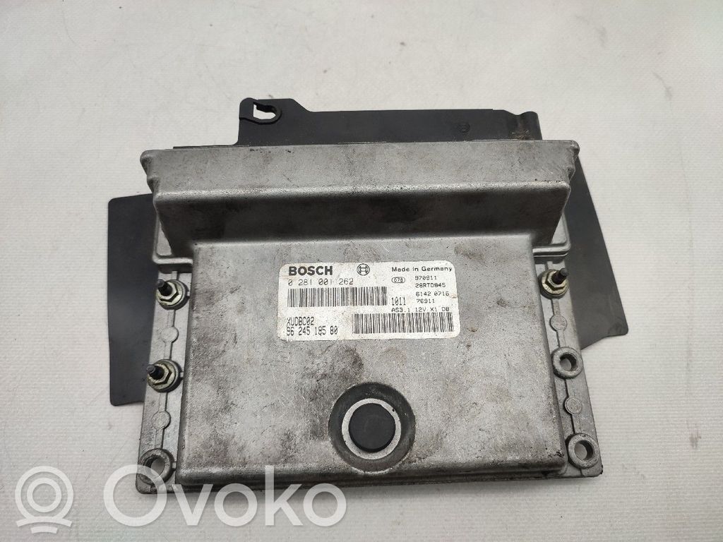 Unidad de control/módulo del motor   0281001262,9624519580