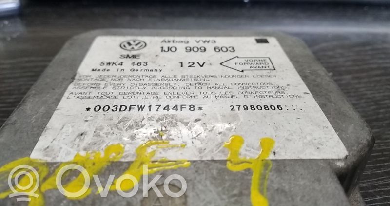 Centralina/modulo airbag   1J0909603,27980806,5WK4163