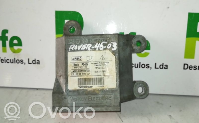 Rover 45 Centralina/modulo airbag 