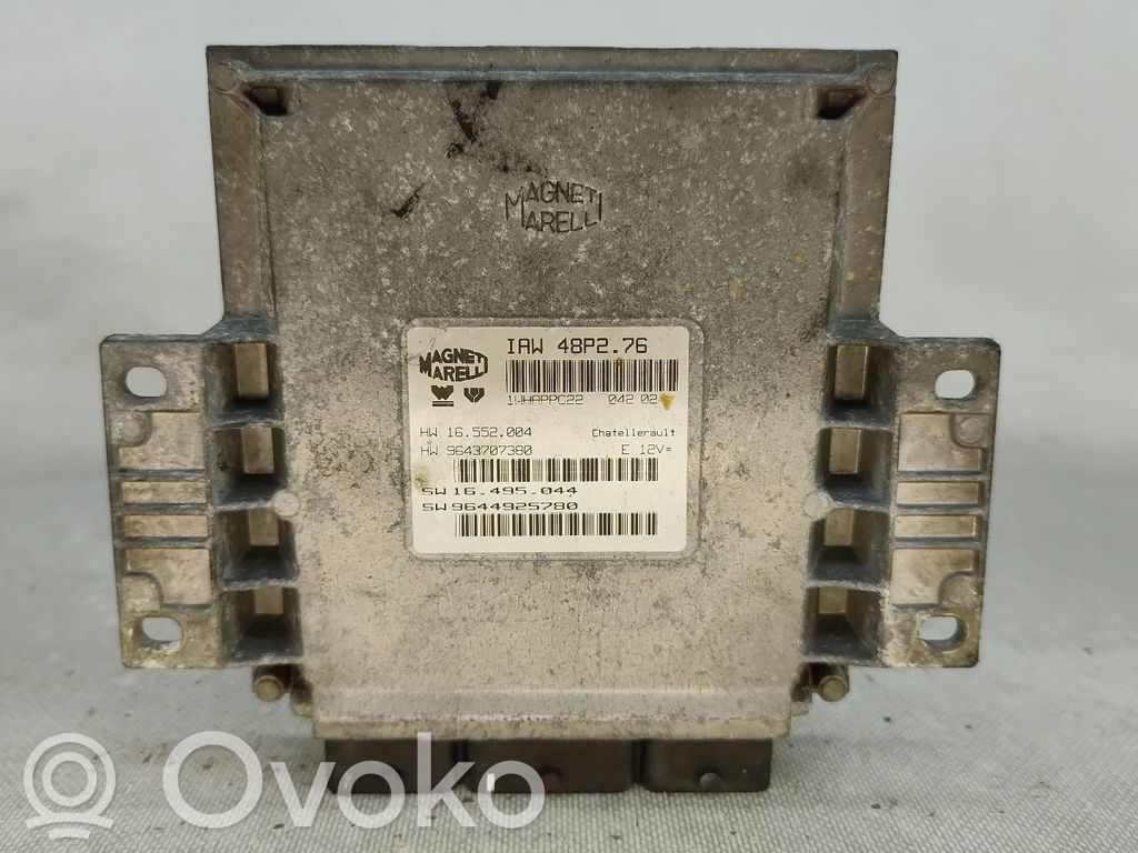 Peugeot 206 Calculateur moteur ECU