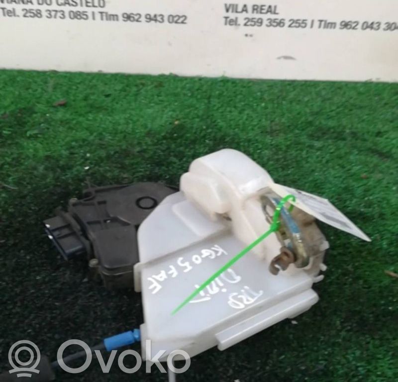 Cerradura de puerta trasera