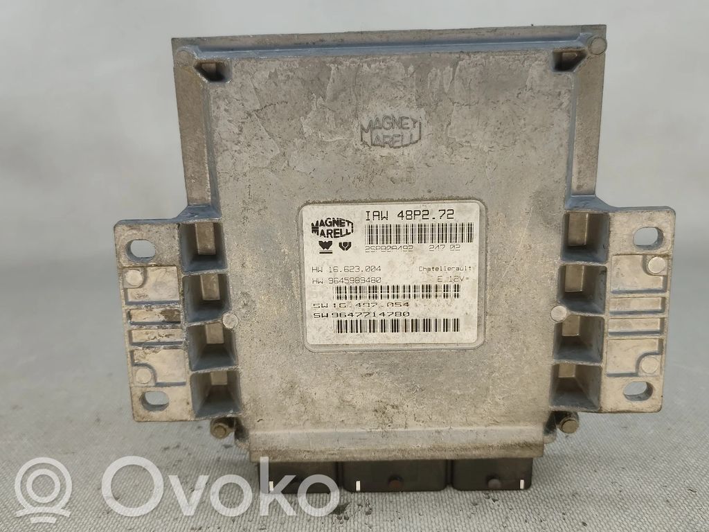 Citroen C3 Moottorin ohjainlaite/moduuli 