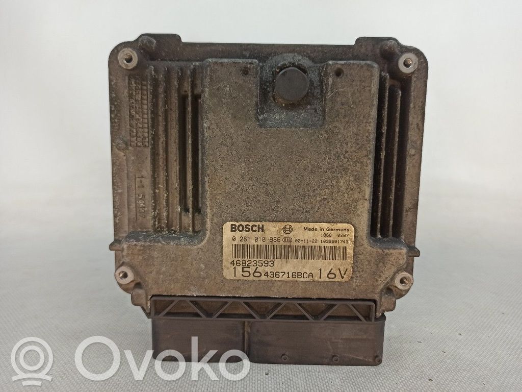 Alfa Romeo 156 Engine control unit/module 