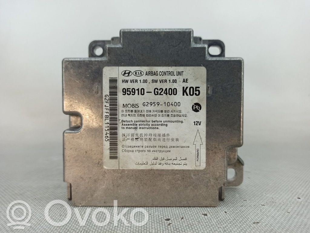 Unidad de control/módulo del Airbag   95910G2400,G295910400