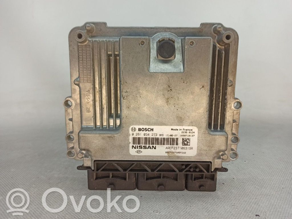 Engine control unit/module   237106319R,0281034273,237105FD1D