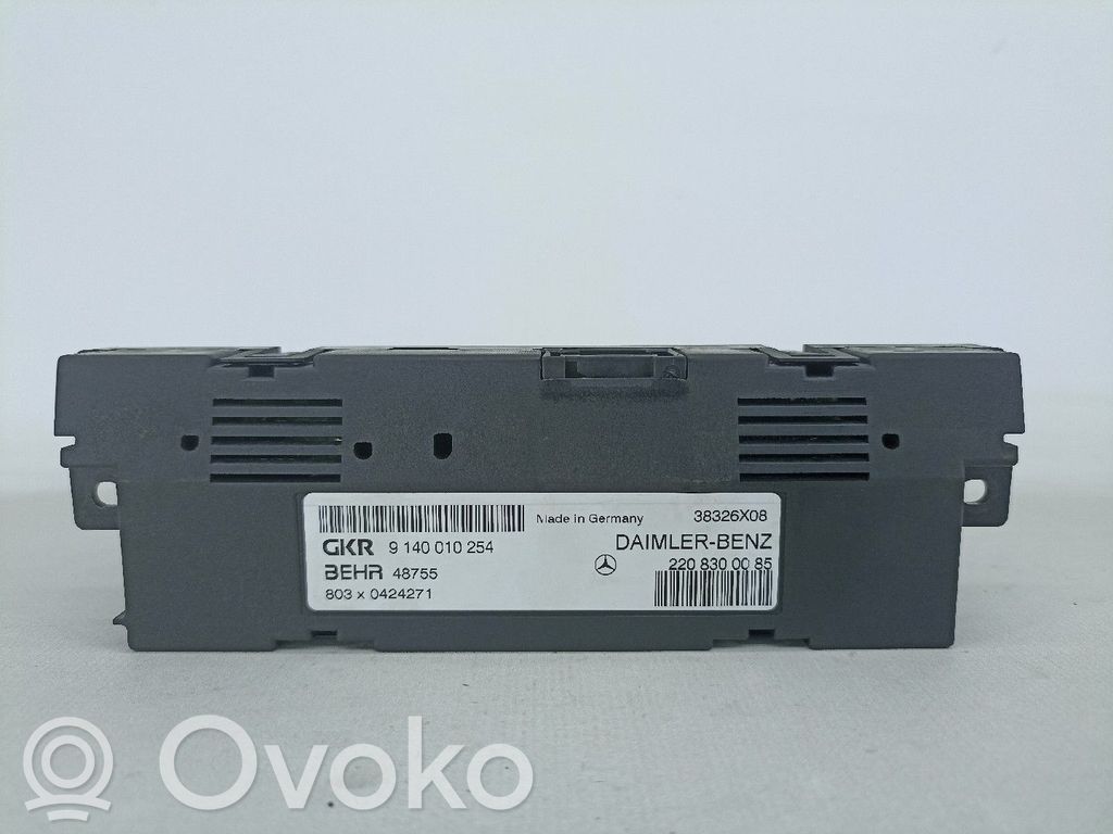 Mercedes-Benz S W220 Unidad de control/módulo del motor 