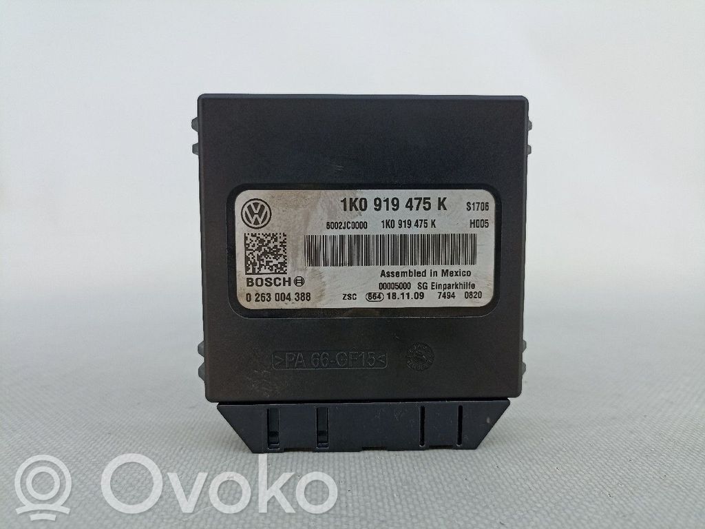 Sensor de aparcamiento PDC   1K0919475K,0263004388