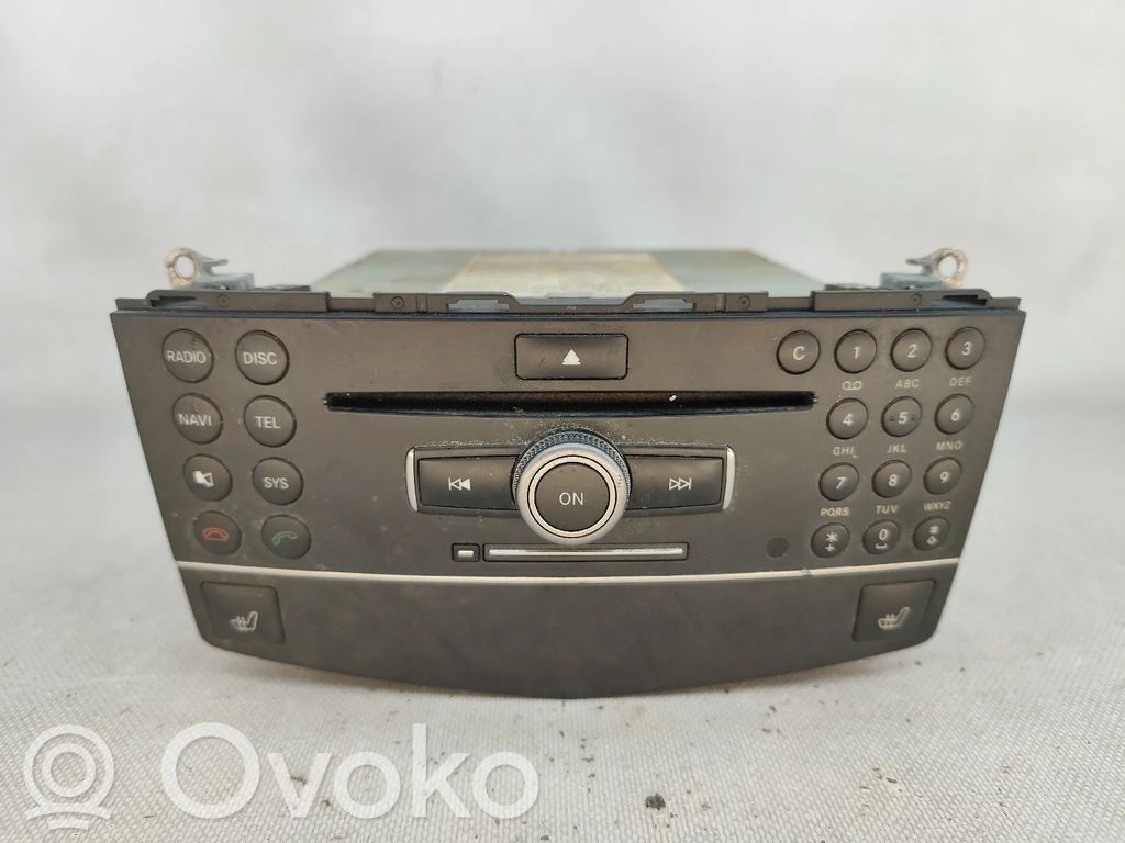 Mercedes-Benz C W204 Radio/CD/DVD/GPS-pääyksikkö
