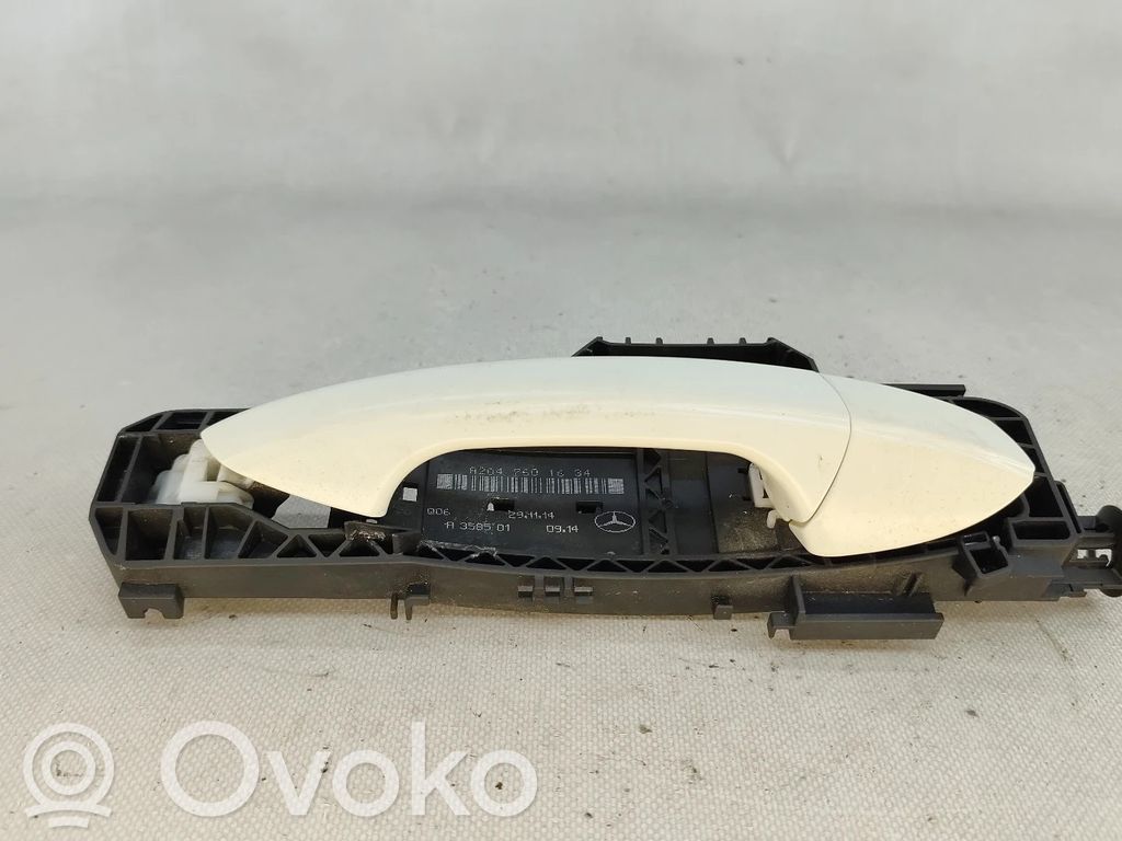 Mercedes-Benz A W176 Klamka zewnętrzna drzwi tylnych