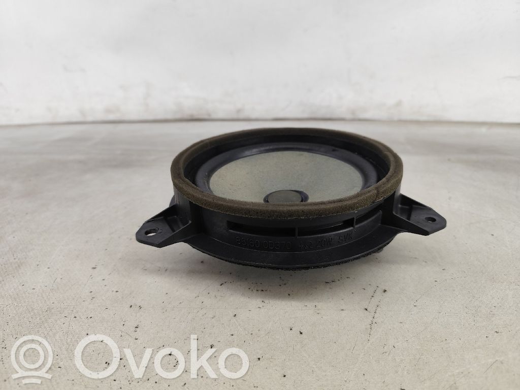 Toyota Auris E180 Głośnik deski rozdzielczej 