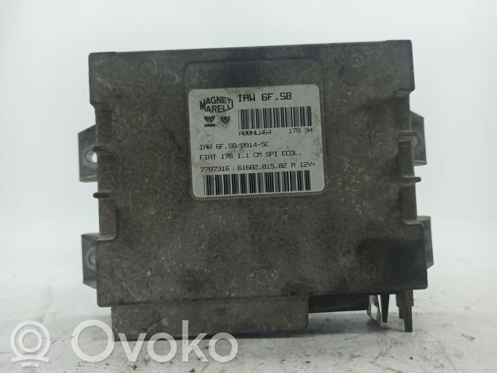 Engine control unit/module   7787316,6160201502