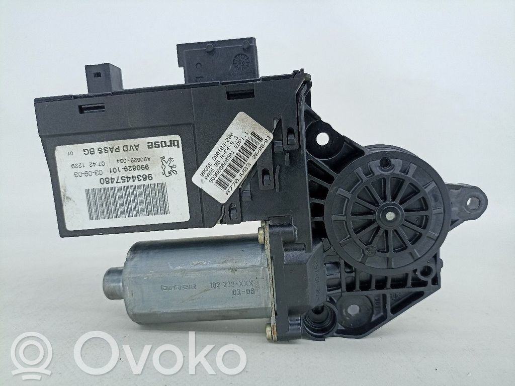 Peugeot 307 Motorino alzacristalli della portiera anteriore