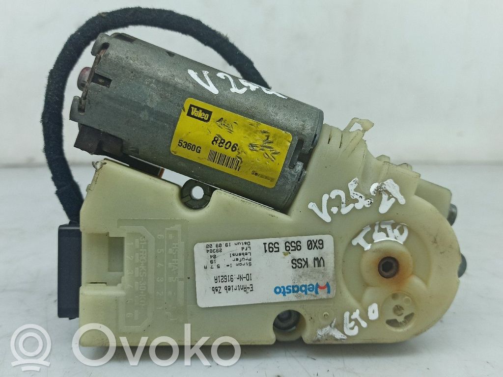 Skoda Octavia Mk2 (1Z) Motor de techo plegable 
