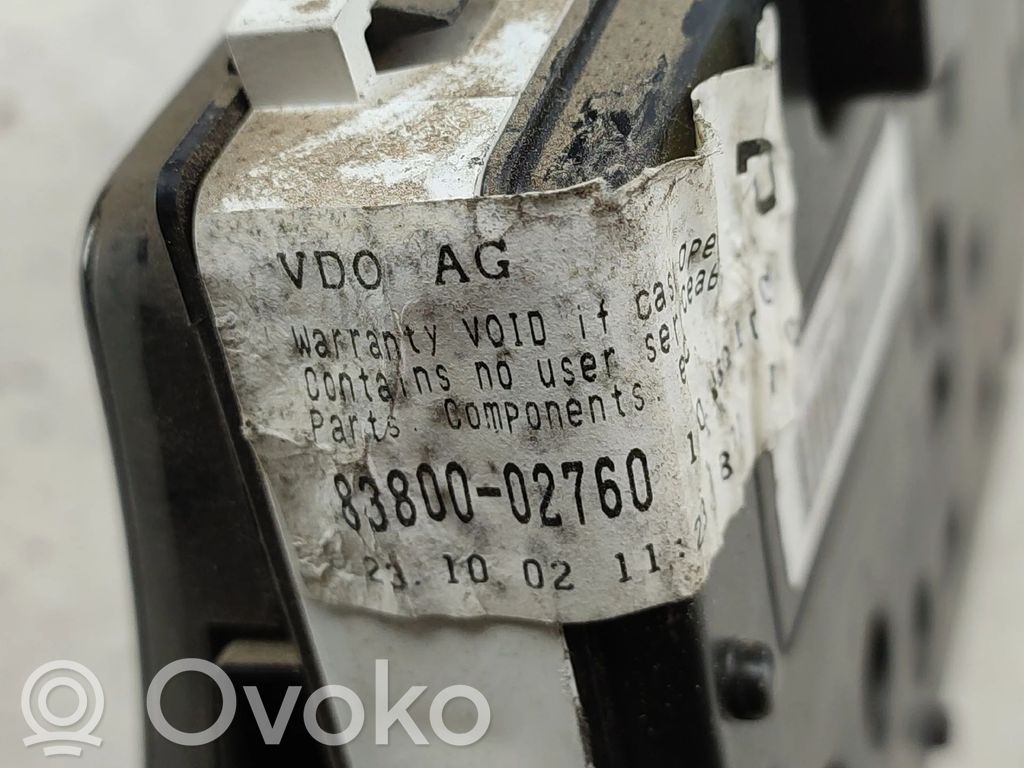 Velocímetro (tablero de instrumentos)   8380002760,110080107004
