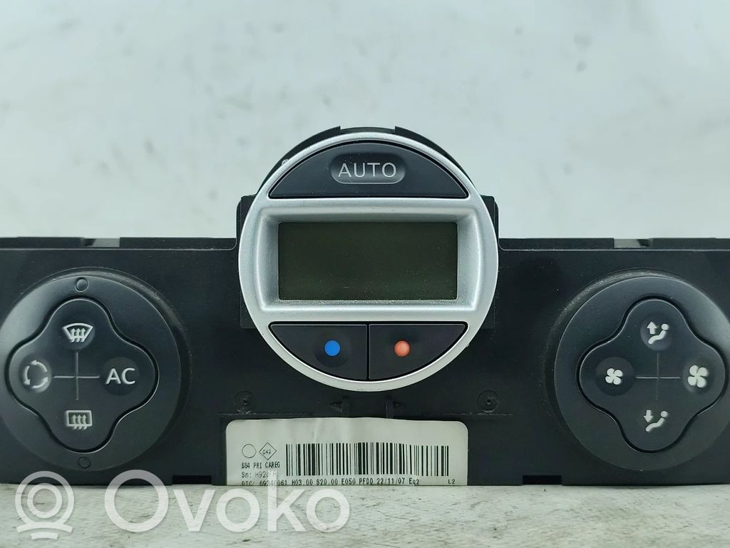 Climate control unit   8200413906,69340061