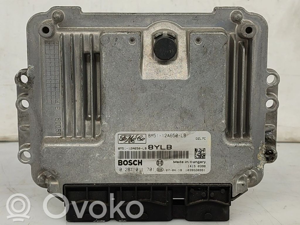 Variklio valdymo blokas   8M5112A650LB,0281011701