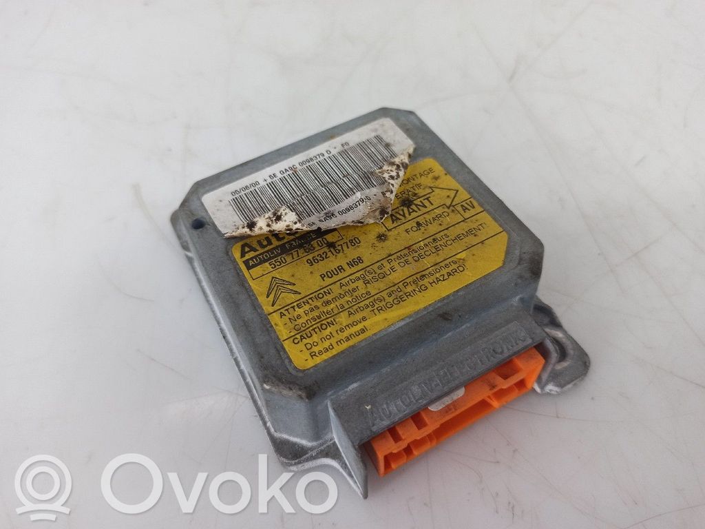 Unitate/modul de comandă airbaguri   9632167780