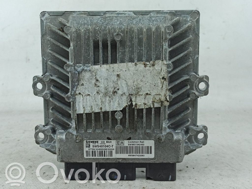 Peugeot Partner Calculateur moteur ECU
