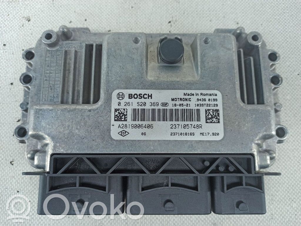 Engine control unit/module   0261S20369,237105748R
