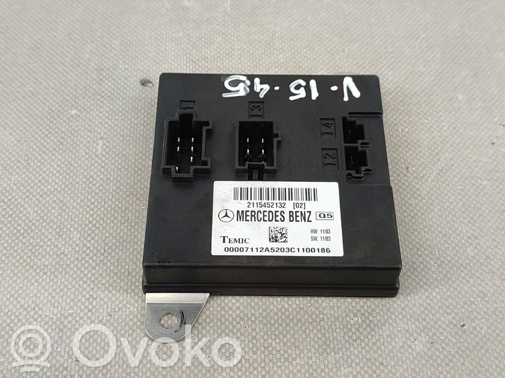 Mercedes-Benz E W211 Modul confort 