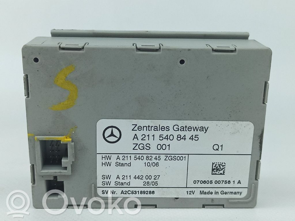 Mercedes-Benz CLS C219 Relè blocco accensione