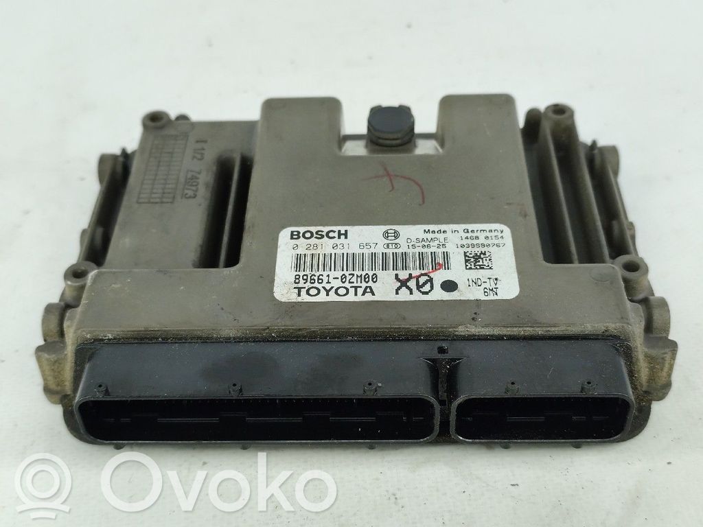 Engine control unit/module   0281031657,896610ZM00