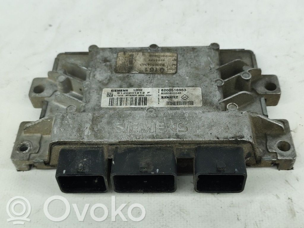 Engine control unit/module   8200516963,8200400246,S120201212F