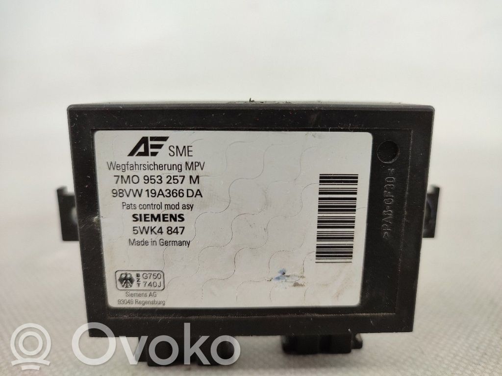 Unidad de control/módulo del motor   7M0953257M,5WK4847
