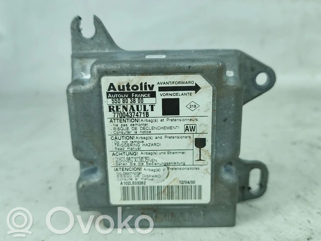 Renault Scenic I Unitate/modul de comandă airbaguri 