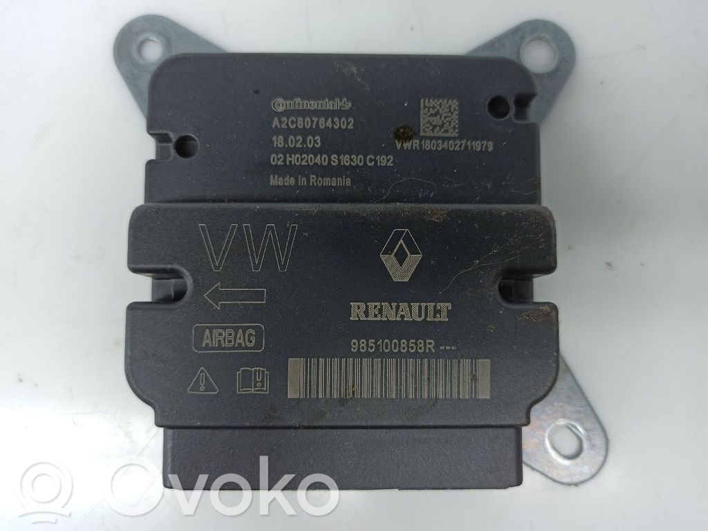 Airbag control unit/module   A2C80764302,985100858R