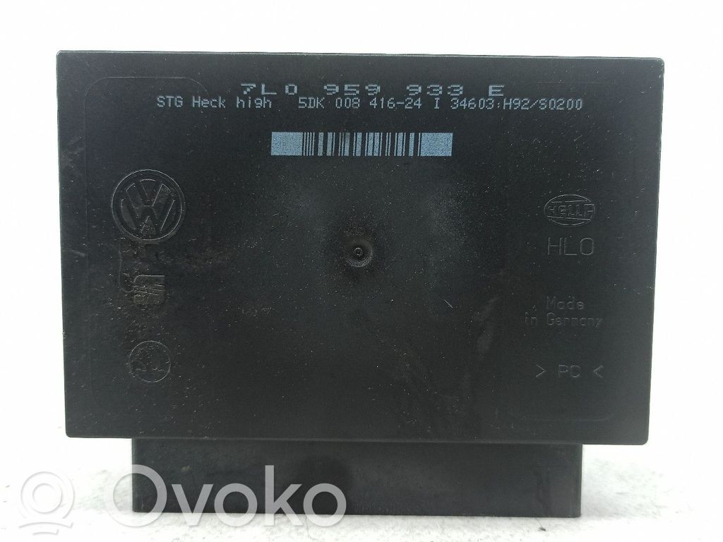 Mukavuusmoduuli   7L0959933E,5DK00841624