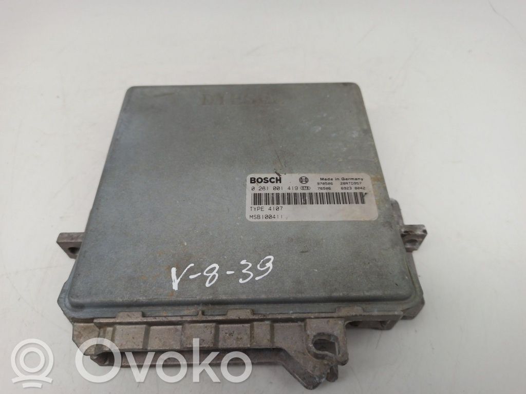 Engine control unit/module   0281001419