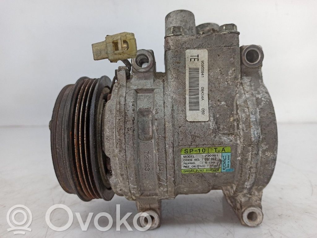Air conditioning (A/C) compressor (pump)   95955941,09K14A