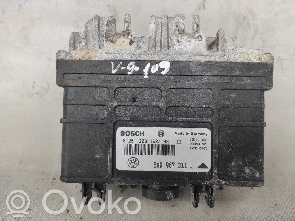 Engine control unit/module   8A0907311J,0261203192,0261203193