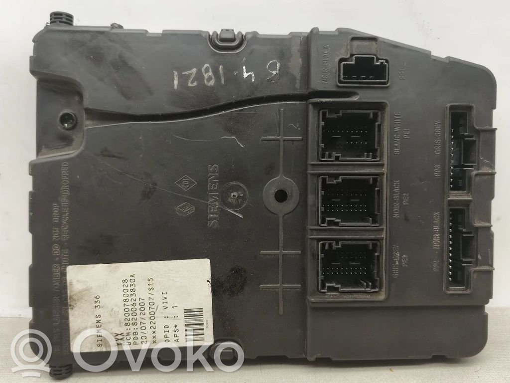 Renault Megane II SAM control unit 