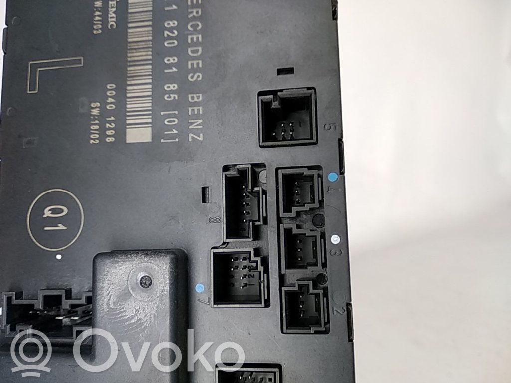 Unidad de control/módulo del motor   211820818501,ESQ,FRT