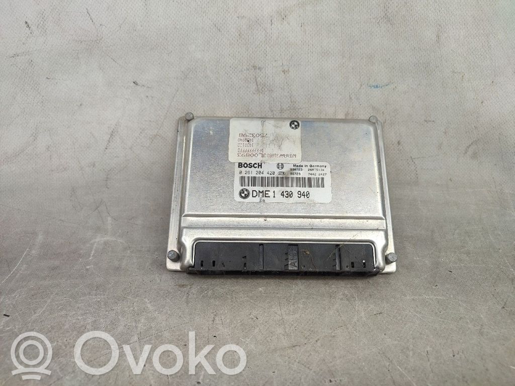 BMW 3 E46 Engine control unit/module 