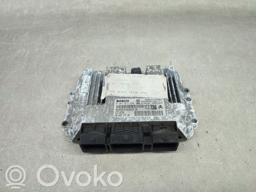 Centralina/modulo del motore   9664257580,0281013332