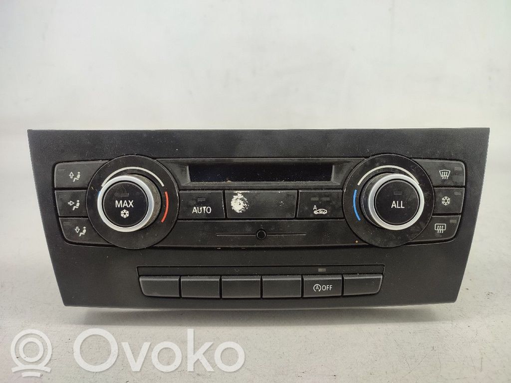BMW 3 E90 E91 Climate control unit 