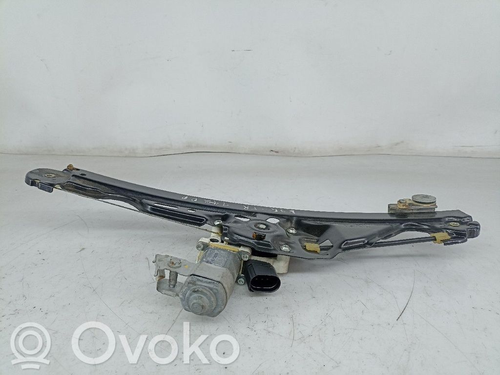 BMW 5 E60 E61 Meccanismo di sollevamento del finestrino posteriore senza motorino 