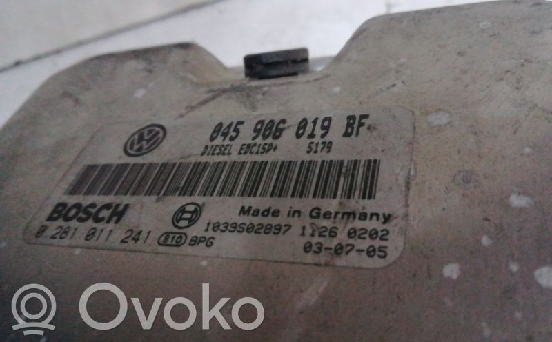 Volkswagen Polo IV 9N3 Unitate/modul de control motor 