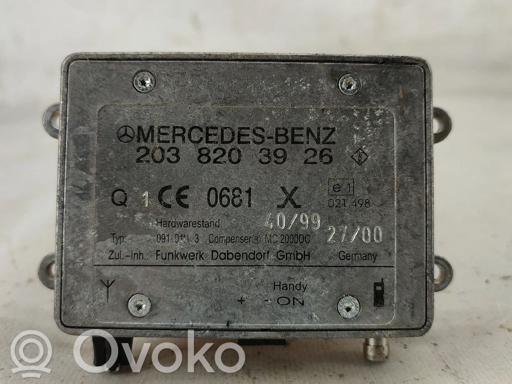Sterownik / Moduł ECU   2038203926,AMPLIFICADORANTENA