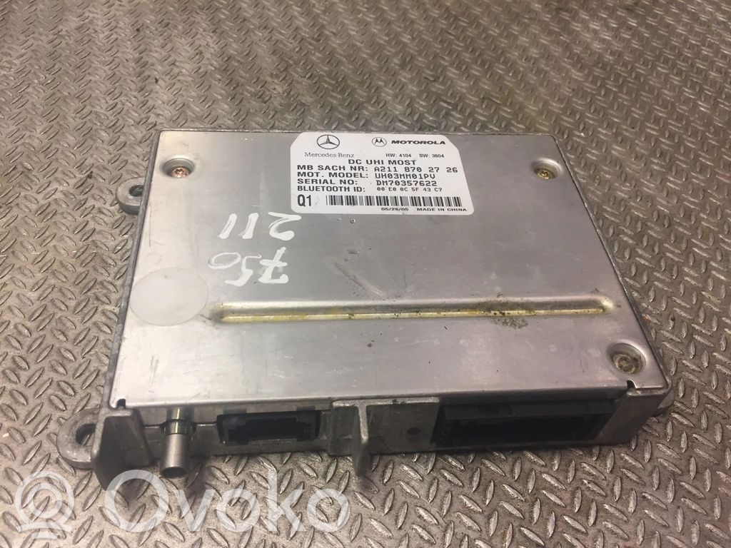 Unidad de control/módulo de bluetooth   A2118702726,2118702726