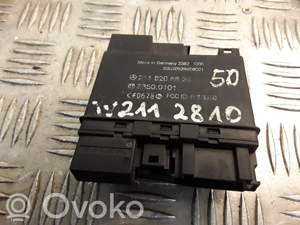 Mercedes-Benz E W211 Keyless (KESSY) go control unit/module 