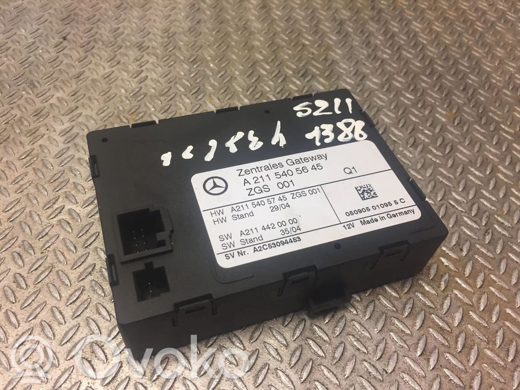 Mercedes-Benz E W211 Modul control gateway 