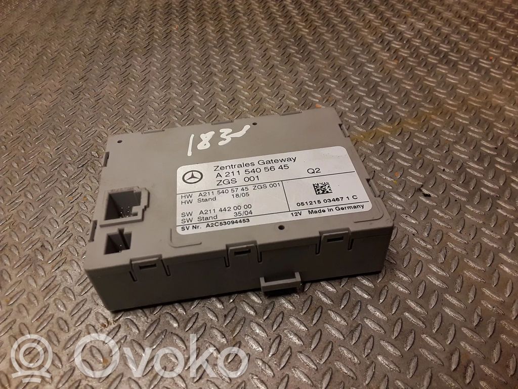 Mercedes-Benz CLS C219 Modul control gateway 
