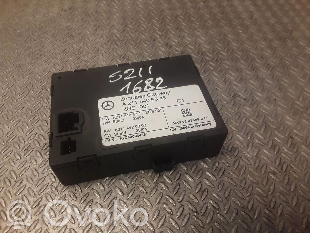 Módulo de control Gateway   A2115405645,2115405645