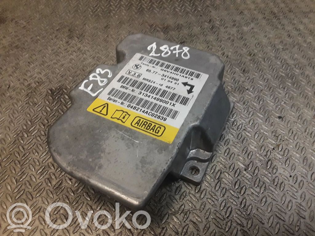 Module de contrôle airbag   3414990