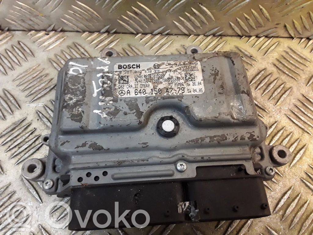 Mercedes-Benz A W169 Engine control unit/module 