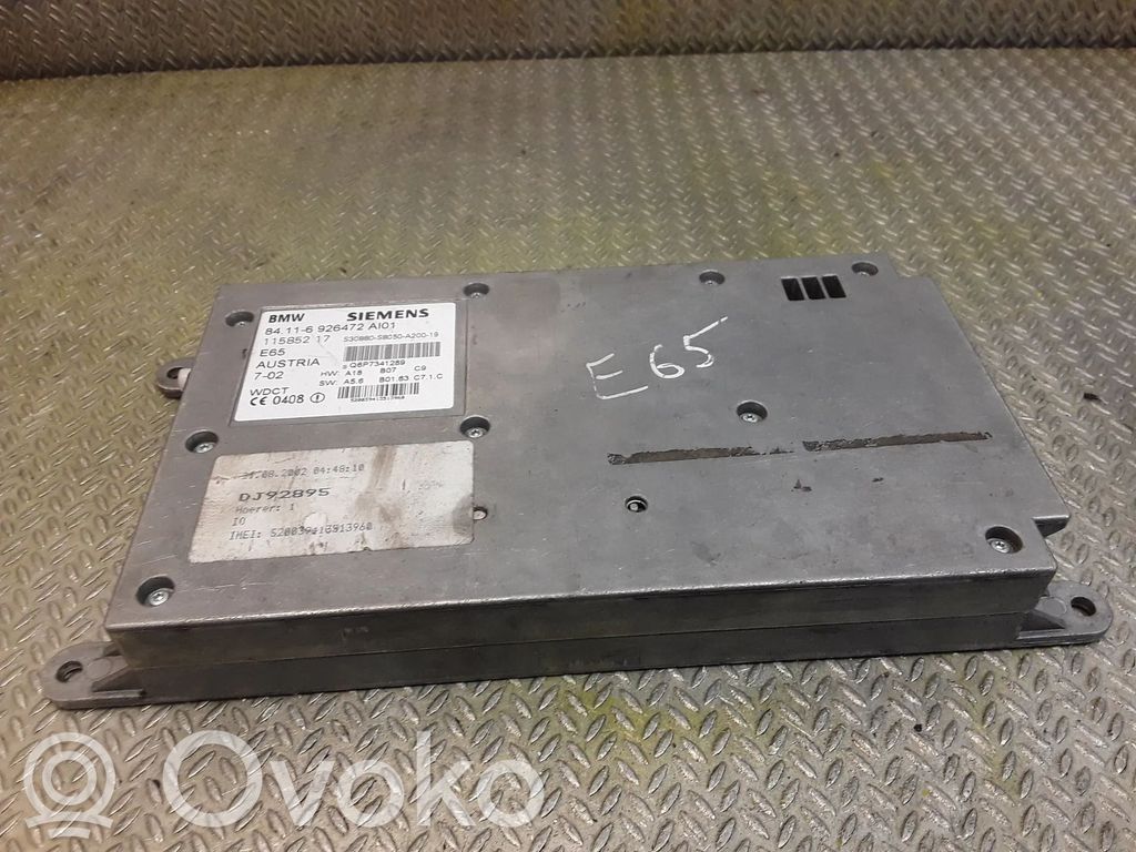 Puhelimen käyttöyksikkö/-moduuli   6926472